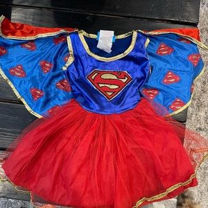 Supergirl costume toddler 2T